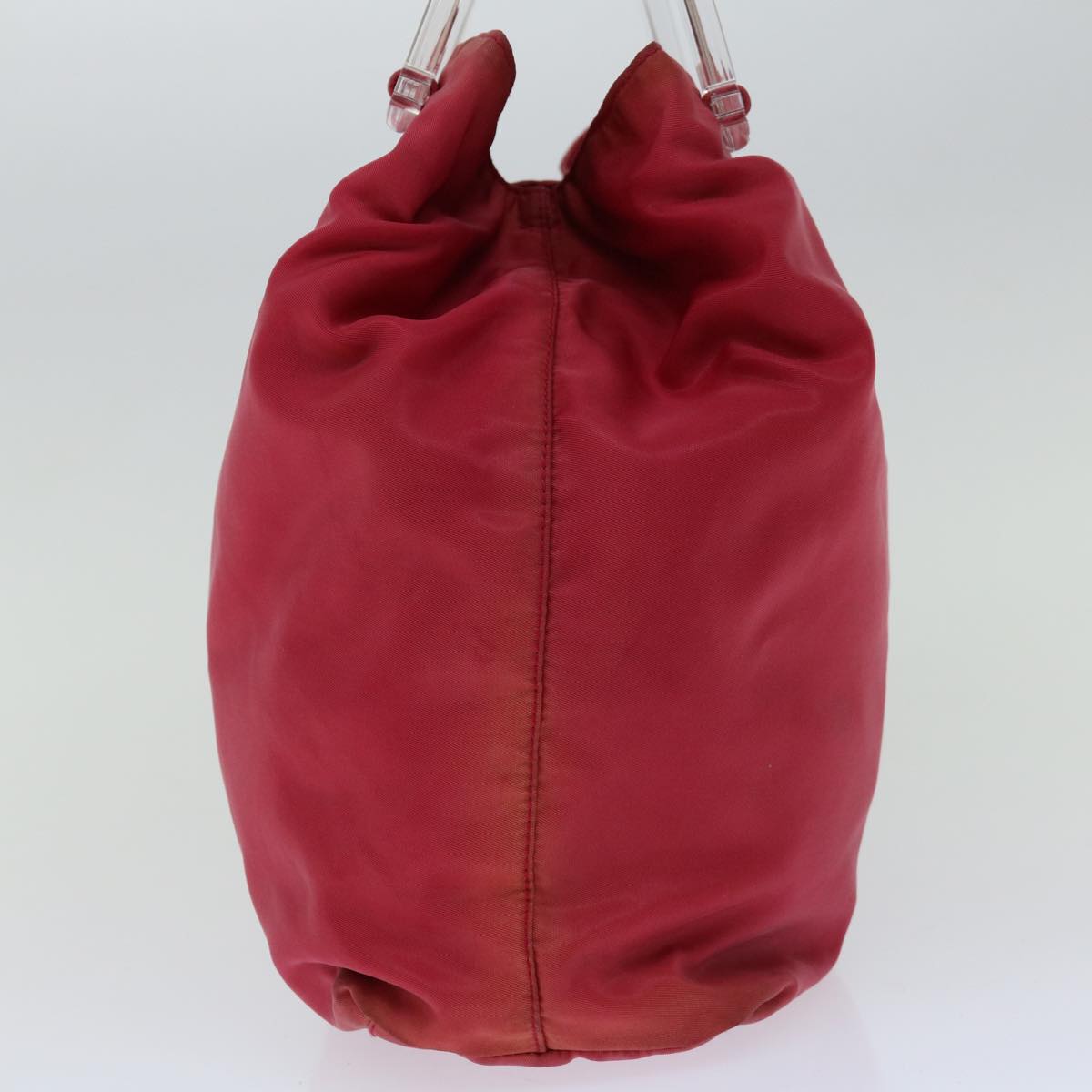PRD Hand Bag Nylon Pink Auth 67235