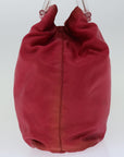 PRD Hand Bag Nylon Pink Auth 67235
