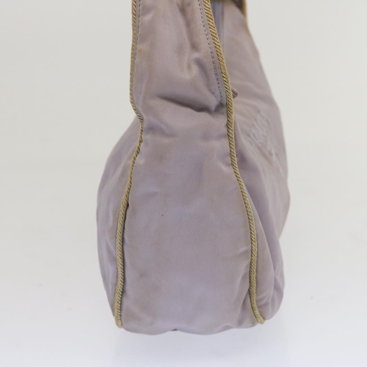PRD Hand Bag Nylon Purple Auth 67321