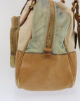 PRD Hand Bag Canvas Beige Auth 67412