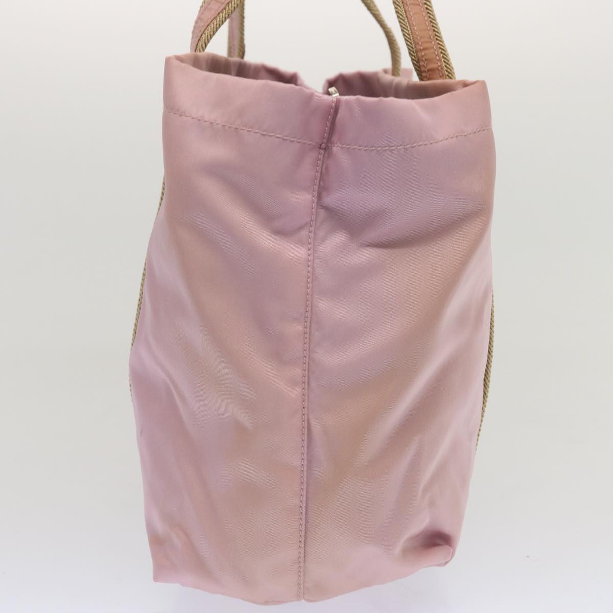 PRD Hand Bag Nylon Pink Auth 67416