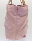 PRD Hand Bag Nylon Pink Auth 67416