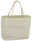 PRD Hand Bag Nylon White Auth 67984