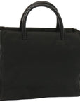 PRD Hand Bag Nylon Black Auth 68086