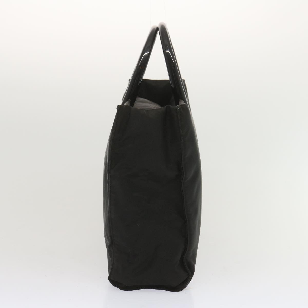 PRD Hand Bag Nylon Black Auth 68086