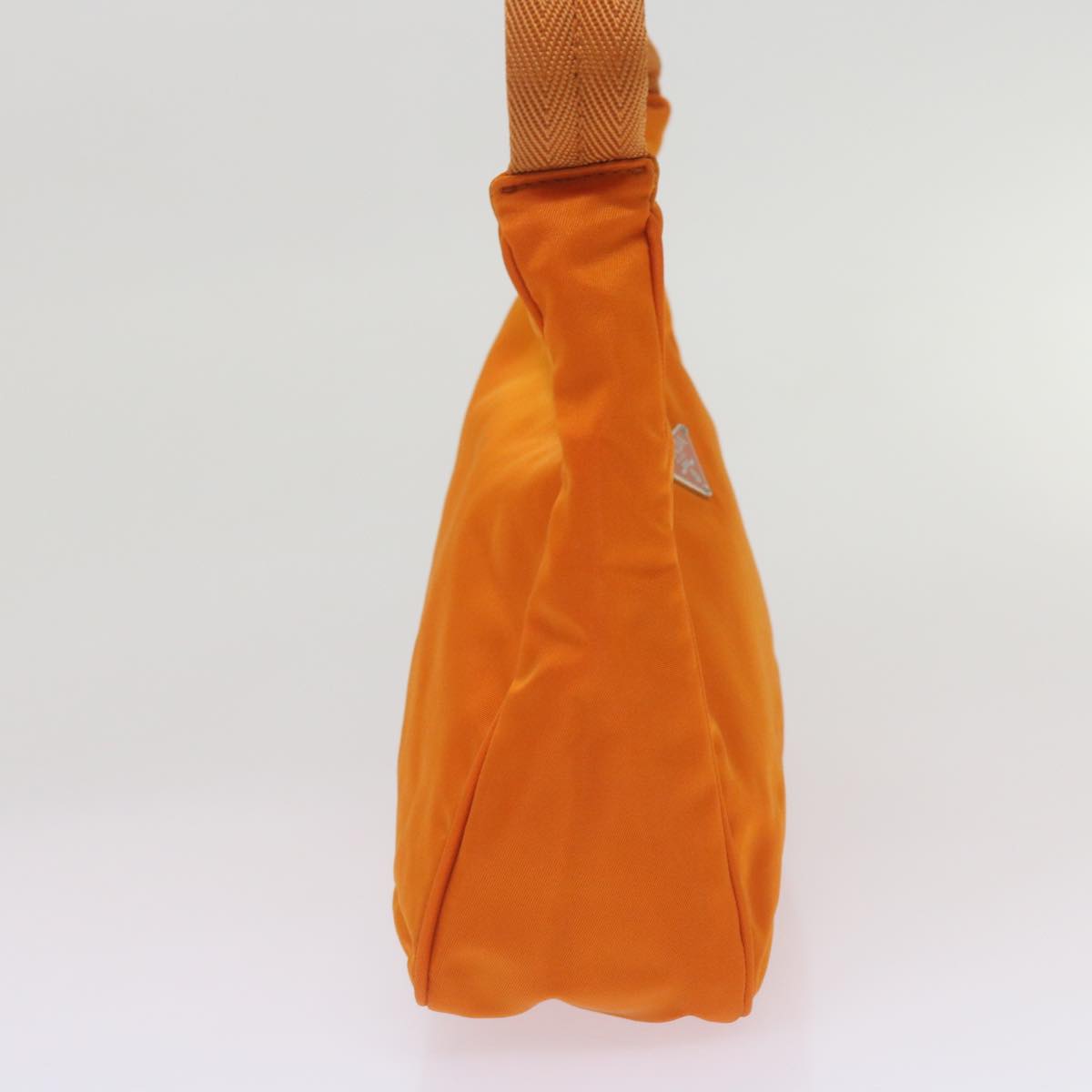 PRD Hand Bag Nylon Orange Auth 68495