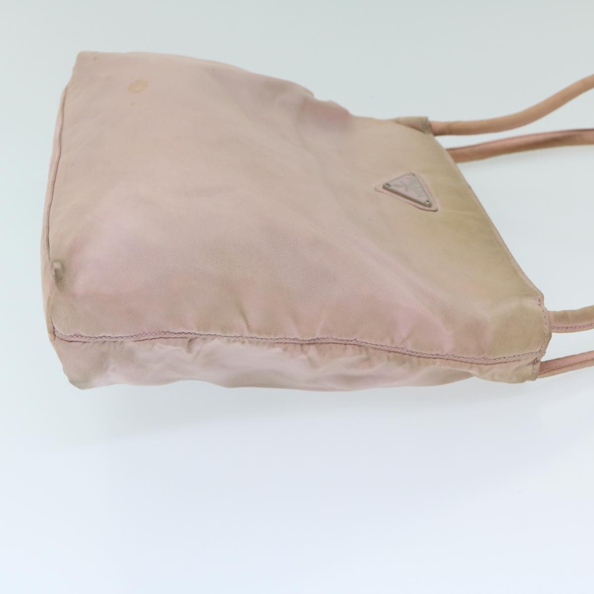 PRD Hand Bag Nylon Pink Auth 68870