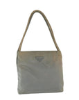 PRD Hand Bag Nylon Gray Auth 68871