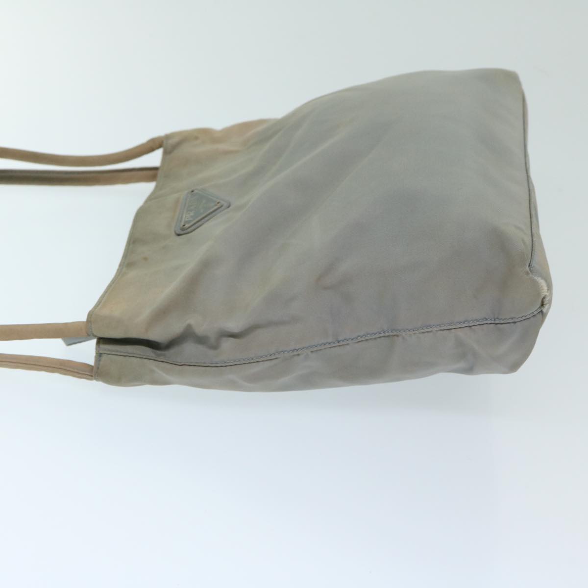 PRD Hand Bag Nylon Gray Auth 68871