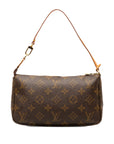Brown LV Monogram Pochette Accessoires Shoulder Bag