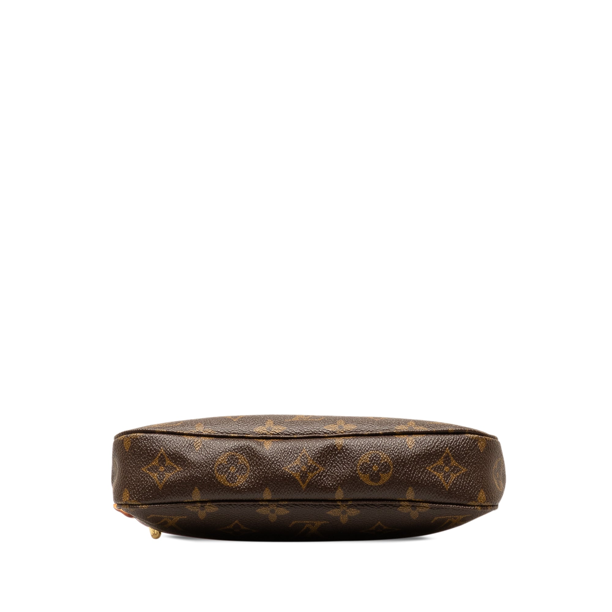 Brown LV Monogram Pochette Accessoires Shoulder Bag