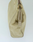PRD Hand Bag Nylon Beige Auth 69075