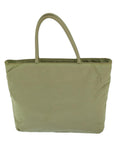 PRD Hand Bag Nylon Beige Auth 69076