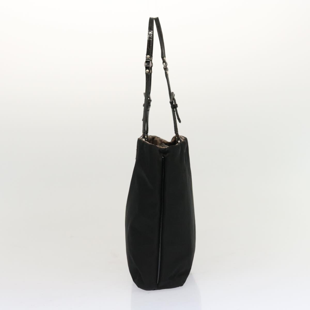PRD Hand Bag Nylon Black Auth 69379