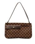 Brown LV Damier Ebene AuBagne Shoulder Bag
