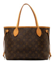 Brown LV Monogram Neverfull PM Tote Bag