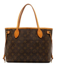 Brown LV Monogram Neverfull PM Tote Bag