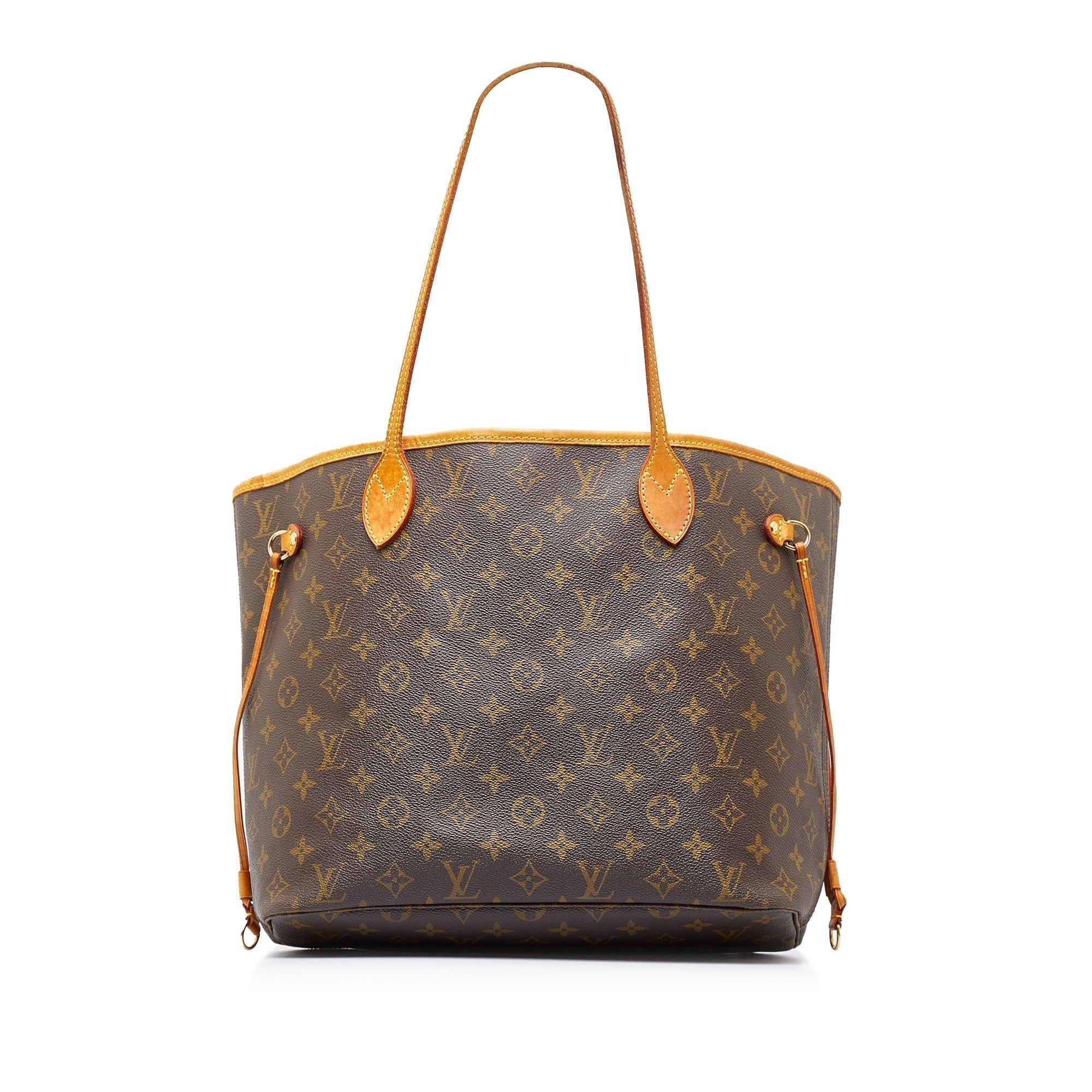 Brown LV Monogram Neverfull MM Tote Bag
