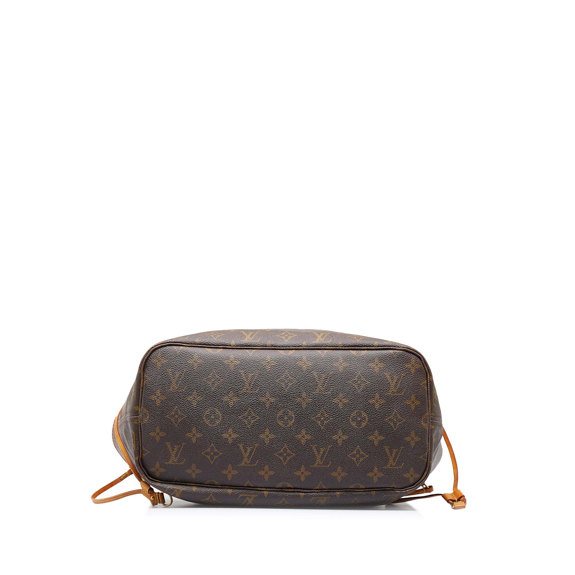 Brown LV Monogram Neverfull MM Tote Bag