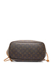 Brown LV Monogram Neverfull MM Tote Bag