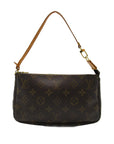 Brown LV Monogram Pochette Accessoires Shoulder Bag