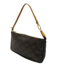 Brown LV Monogram Pochette Accessoires Shoulder Bag