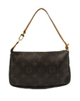 Brown LV Monogram Pochette Accessoires Shoulder Bag