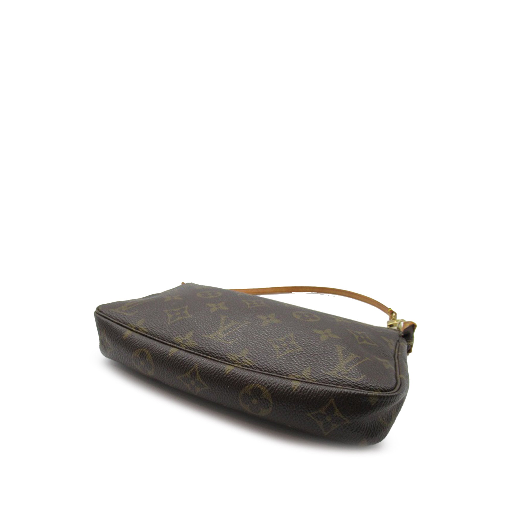 Brown LV Monogram Pochette Accessoires Shoulder Bag