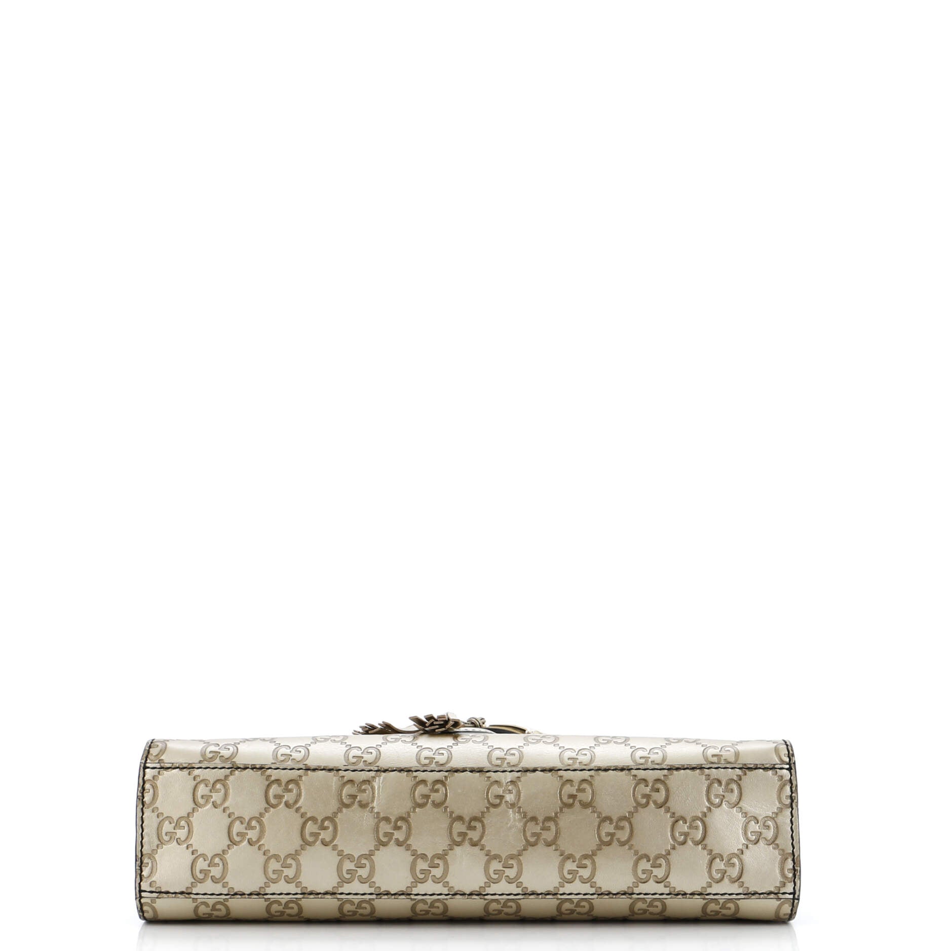Emily Chain Flap Bag GCCIssima Leather Medium