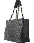 A50995 Caviar Grand Shopping silver shoulder bag 34090K 2 CH