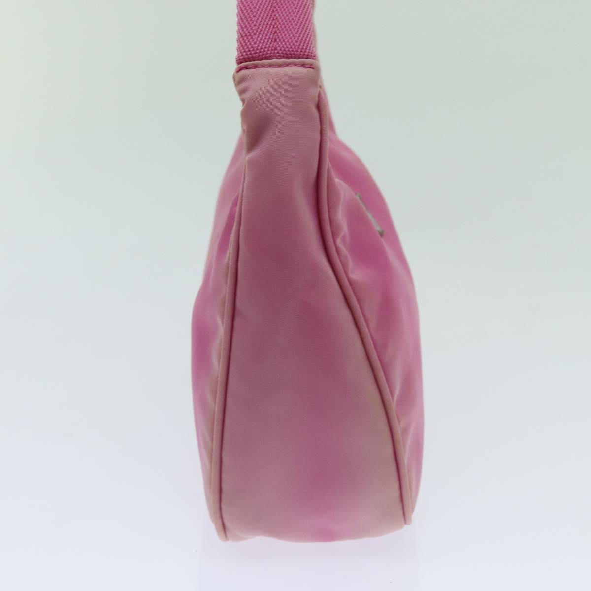 PRD Hand Bag Nylon Pink Auth 70223