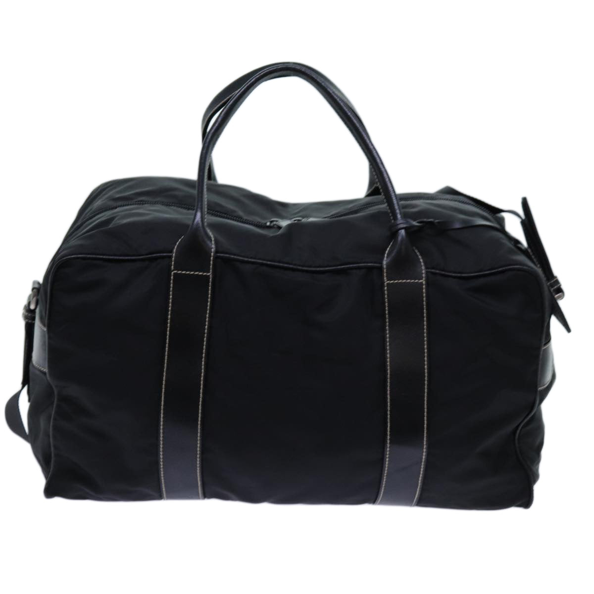 PRD Boston Bag Nylon 2way Black Auth 70821