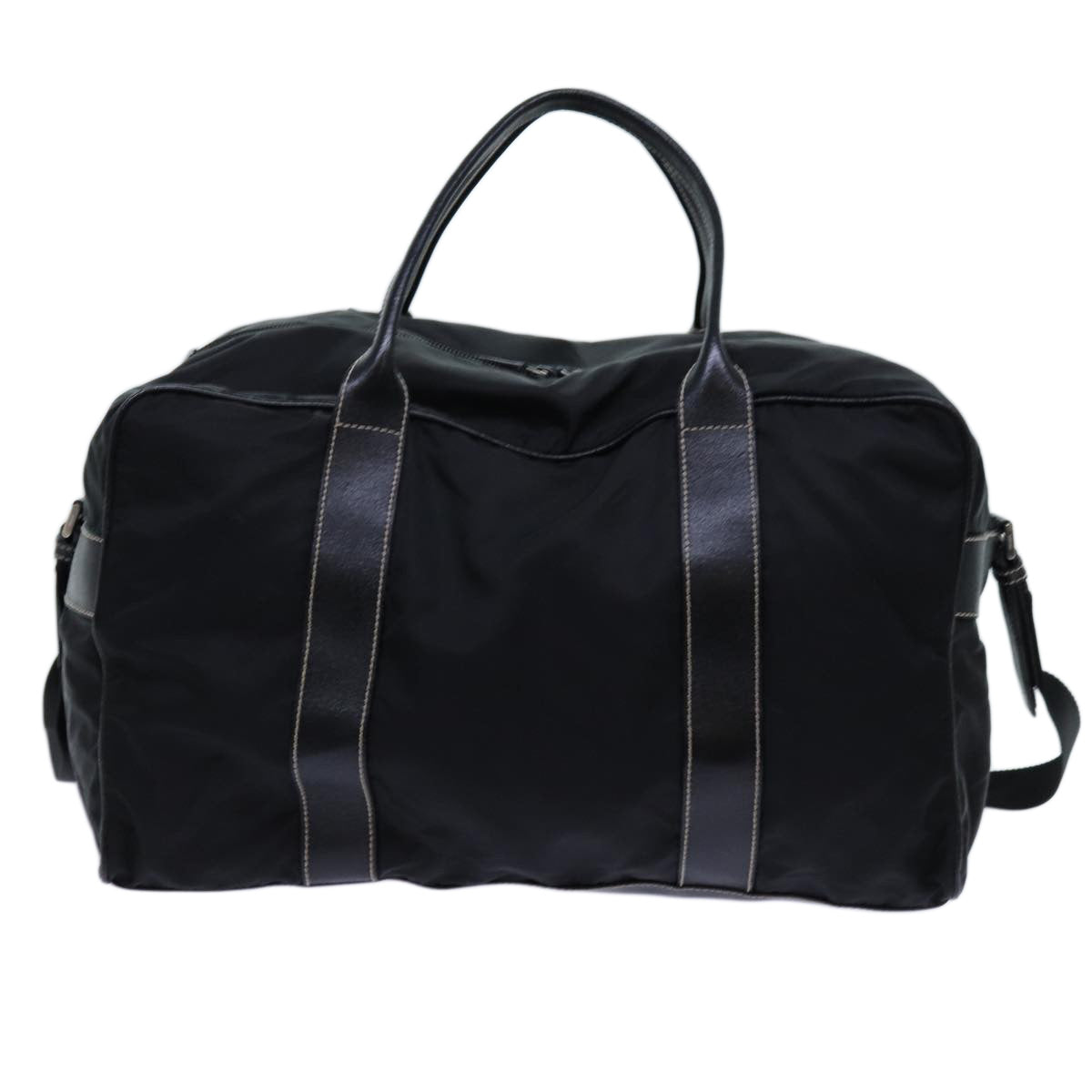 PRD Boston Bag Nylon 2way Black Auth 70821