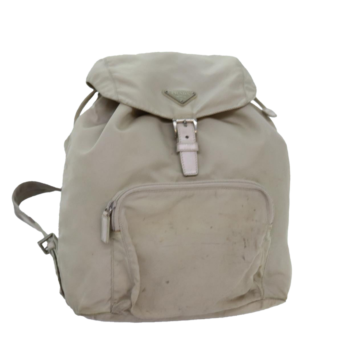 PRD Backpack Nylon Cream Auth 71853