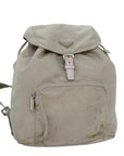 PRD Backpack Nylon Cream Auth 71853