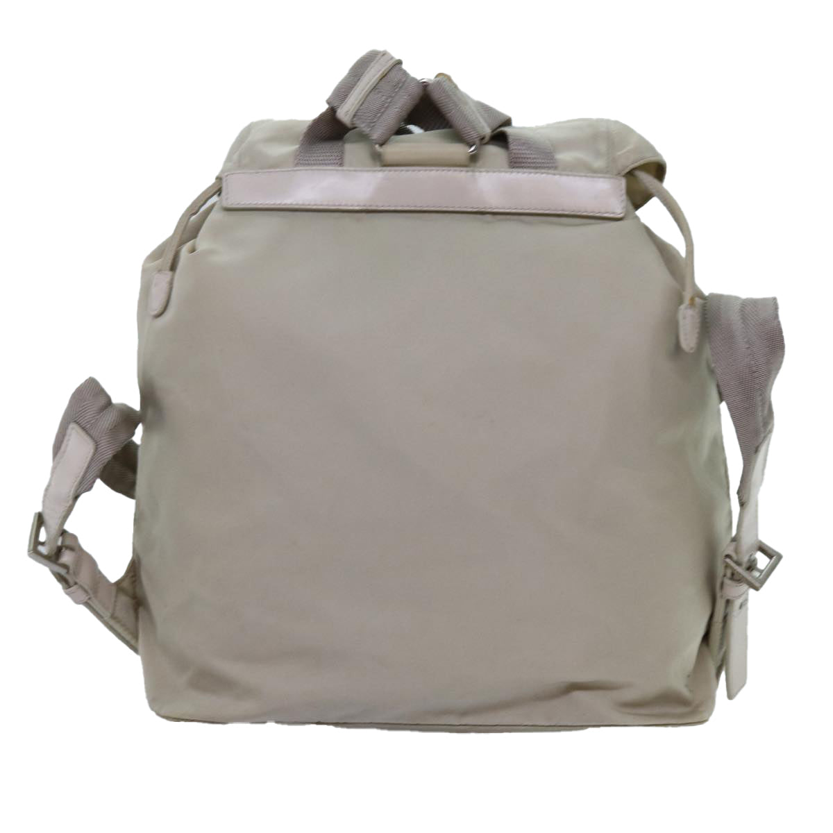PRD Backpack Nylon Cream Auth 71853