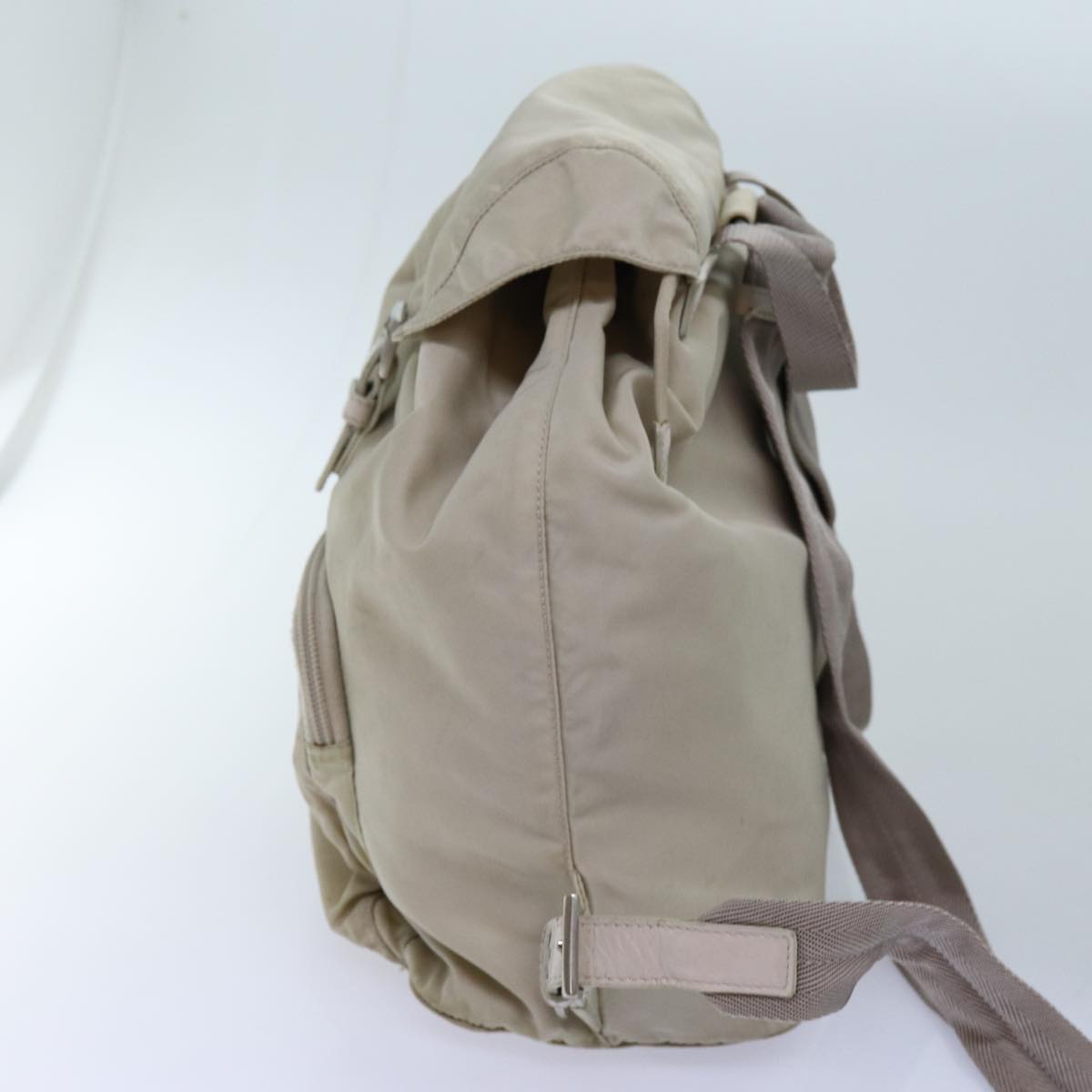 PRD Backpack Nylon Cream Auth 71853