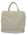 PRD Hand Bag Nylon Beige Auth 72007