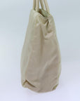 PRD Hand Bag Nylon Beige Auth 72007