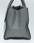 PRD Hand Bag Leather 2way Gray Auth 72026
