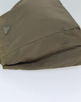 PRD Hand Bag Nylon Gray Auth 72494