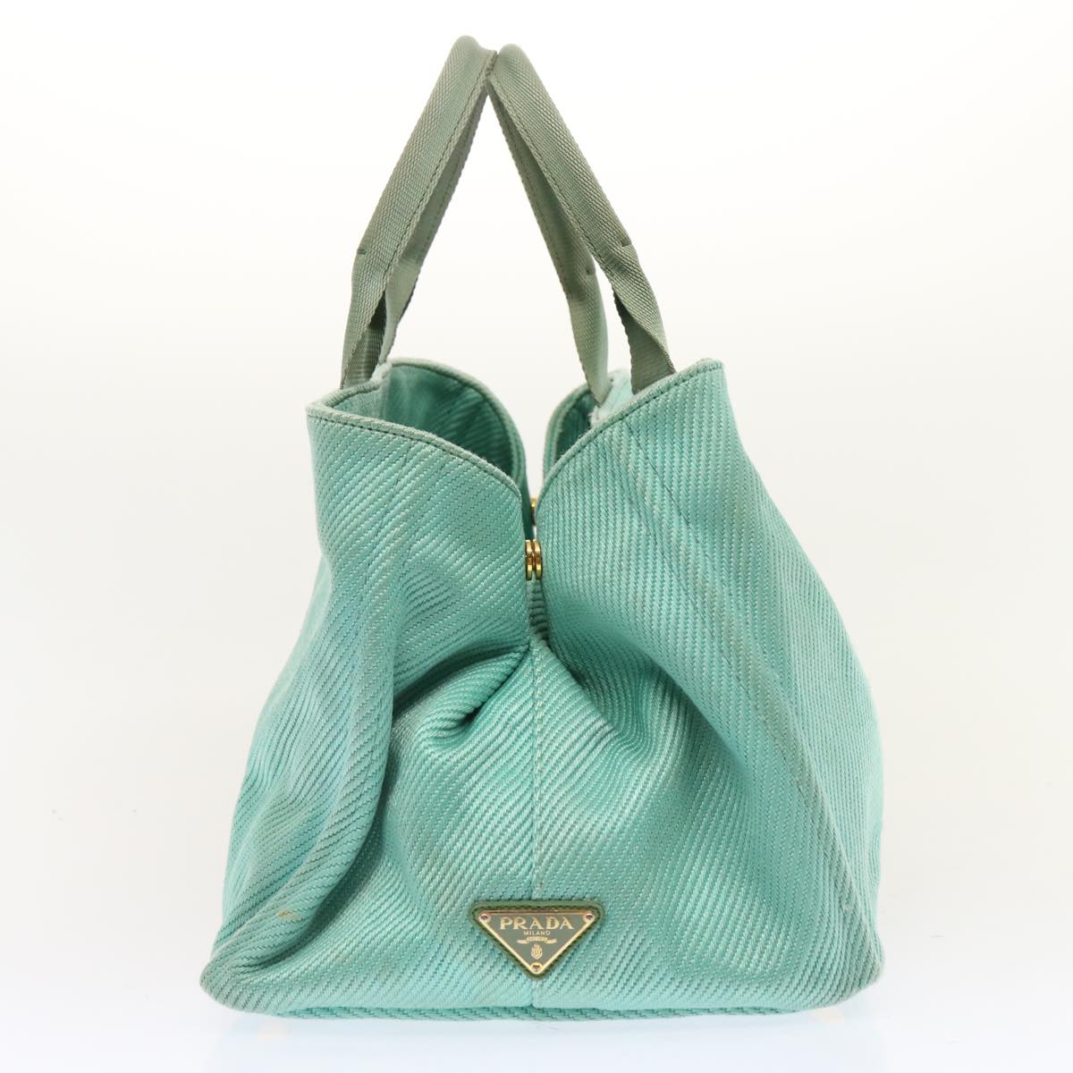 PRD Canapa GM Hand Bag Canvas Blue Auth 72696