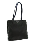 PRD Hand Bag Nylon Khaki Auth 72729