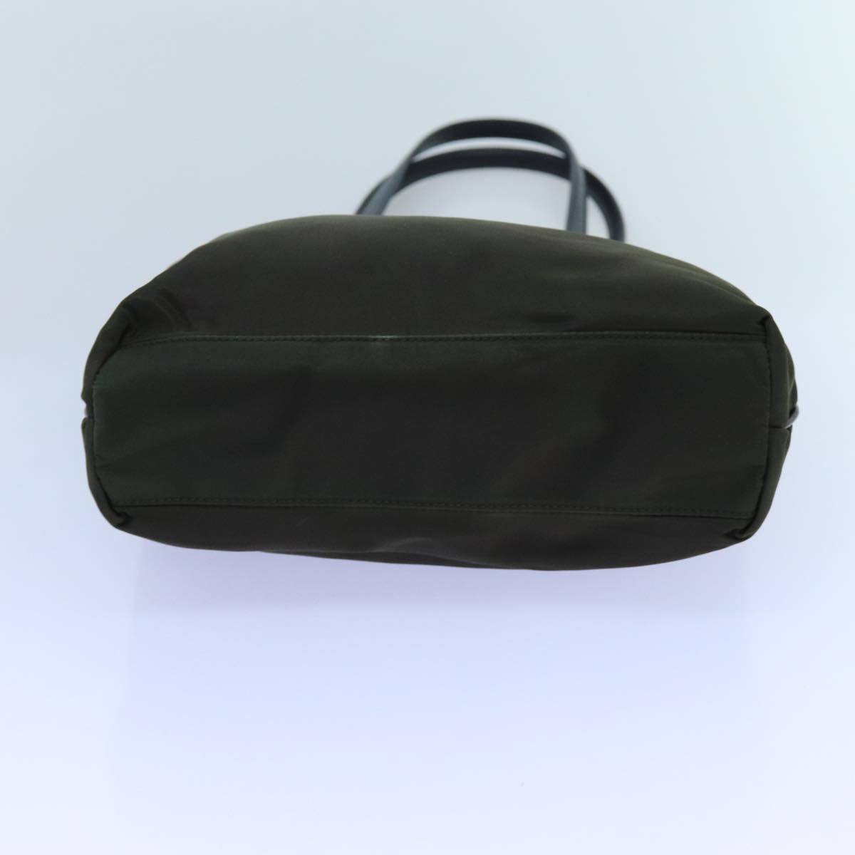 PRD Hand Bag Nylon Khaki Auth 72729
