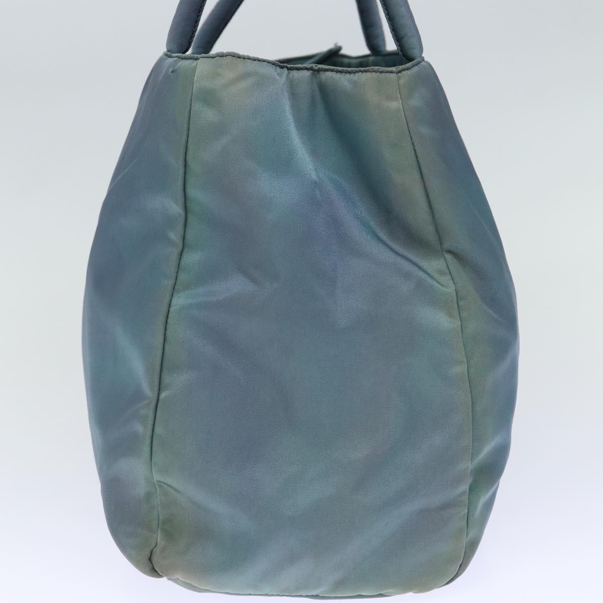PRD Hand Bag Nylon Blue Auth 72857