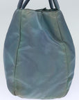 PRD Hand Bag Nylon Blue Auth 72857