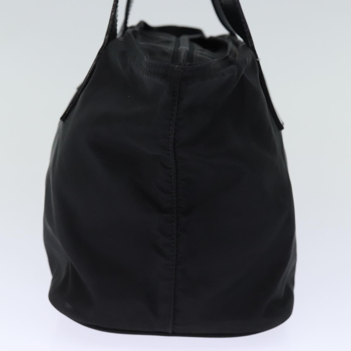 PRD Hand Bag Nylon Black Auth 72864