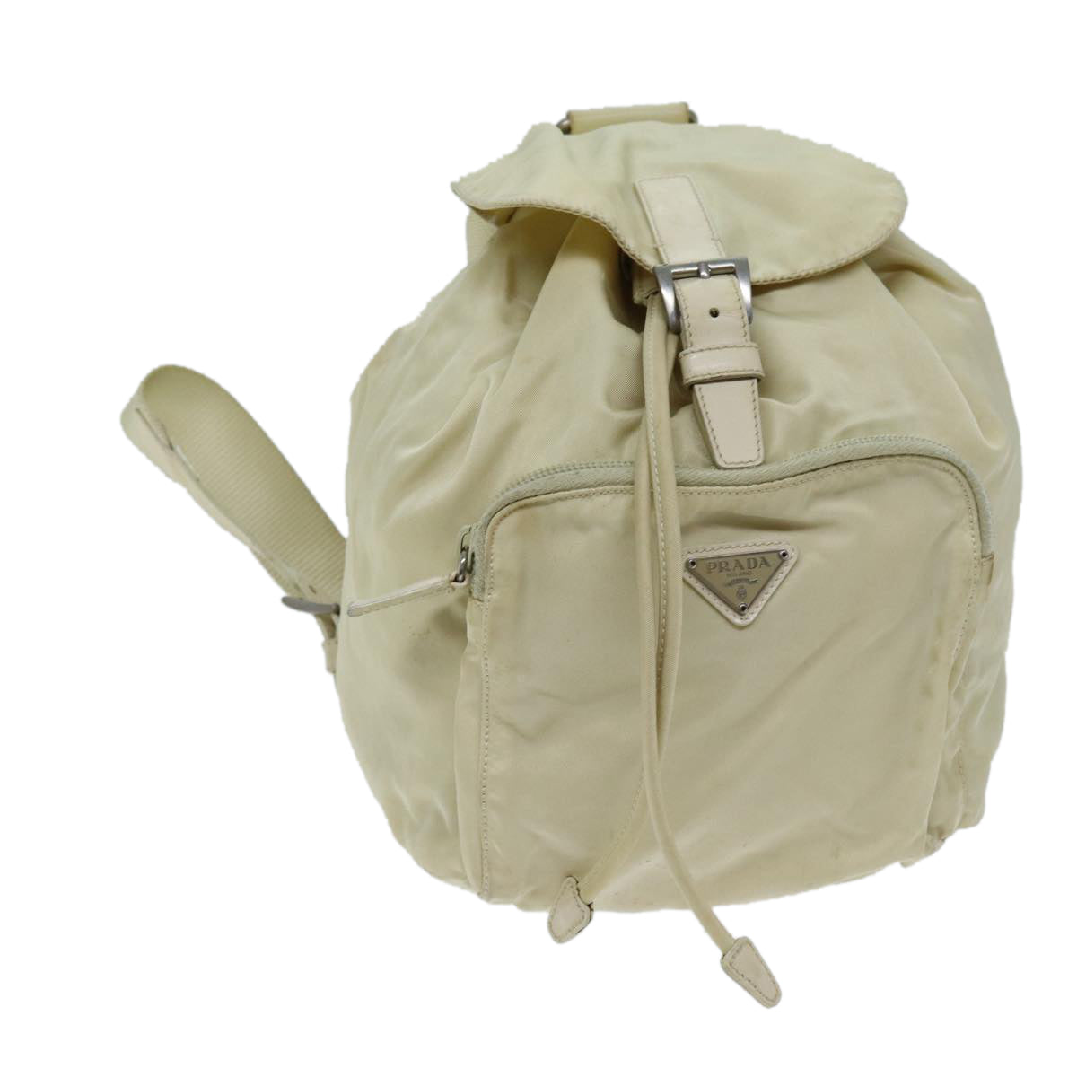 PRD Backpack Nylon Cream Auth 73099