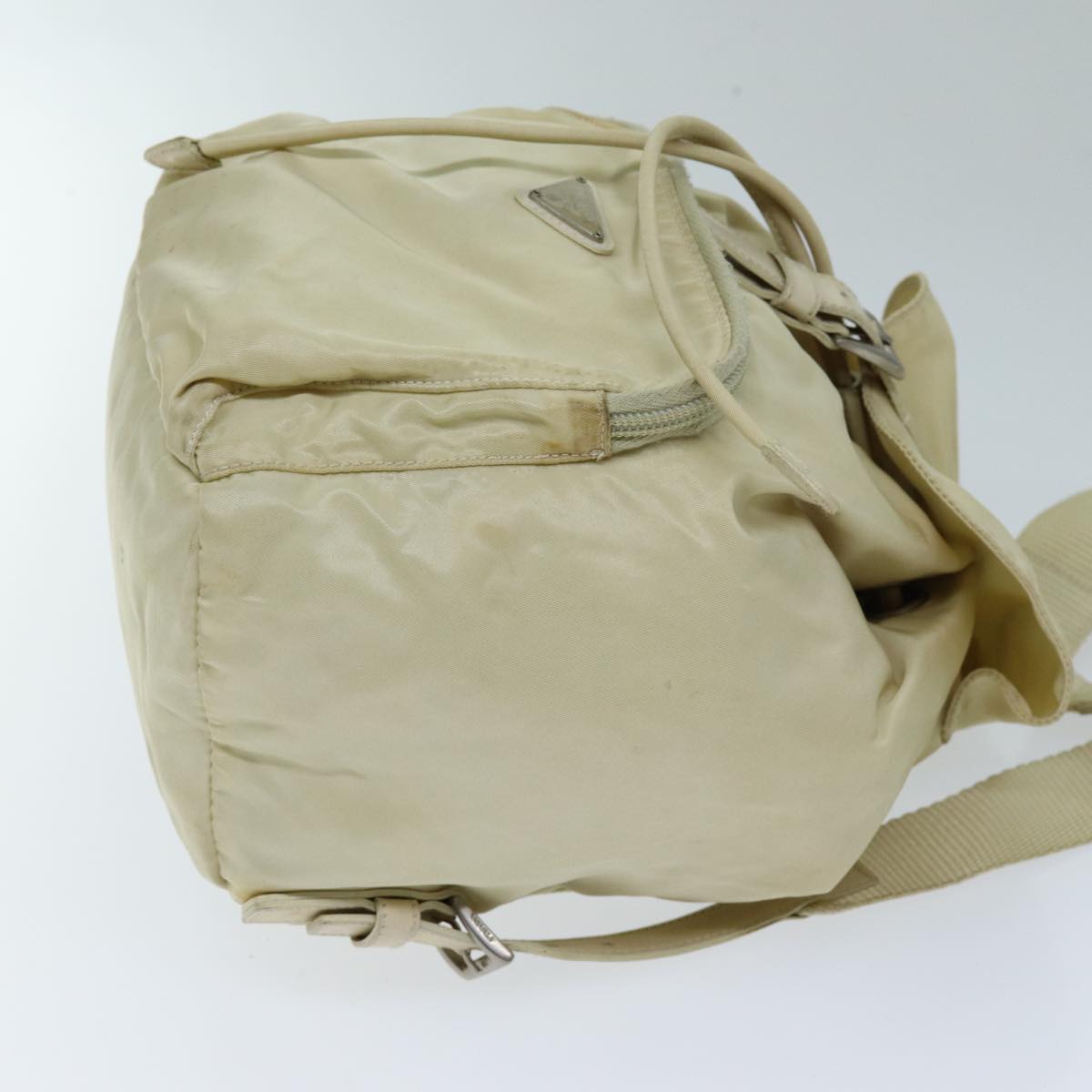 PRD Backpack Nylon Cream Auth 73099