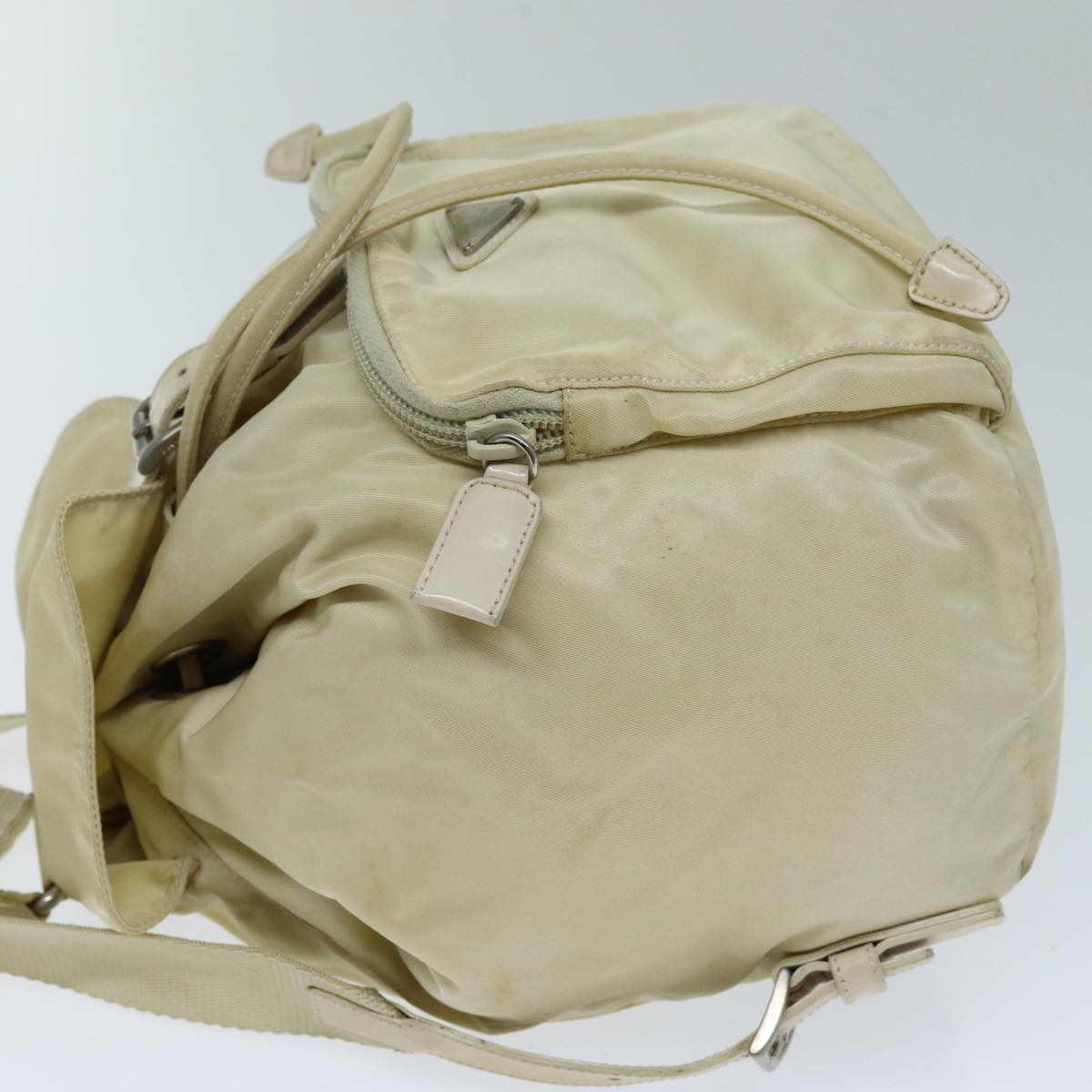 PRD Backpack Nylon Cream Auth 73099